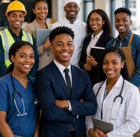 Explore Careers students